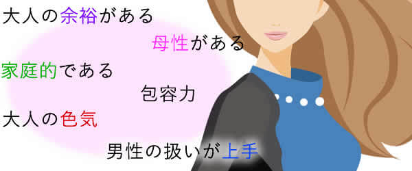 人妻の魅力として語られがちな諸要素の羅列